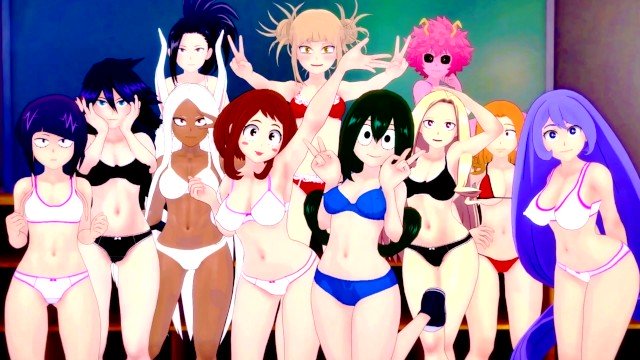 Deku Fucks ALL Girls from his Classroom Until Creampie My Hero Academia Hentai 3d Compilation
