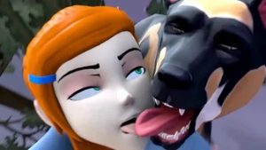 Demon Dog Anime Porn - Gwen x Dog - Rule 34 Video