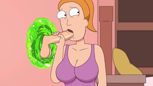 Rick and Morty Summer blowjob