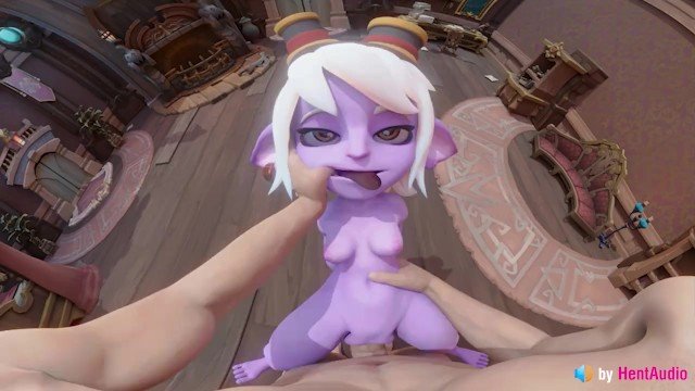 Tristana league of legends being used porn 3d animation