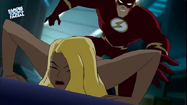 Justice League Hentai – Flash Fucking Canary