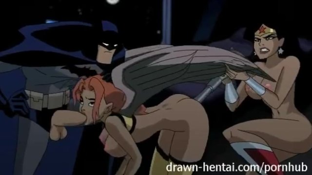 JUSTICE LEAGUE HENTAI – TWO CHICKS FOR BATMAN DICK