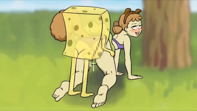 If spongebob squarepants-sandy be like human in R18 video